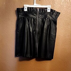Venus leather look skirt, sz 12